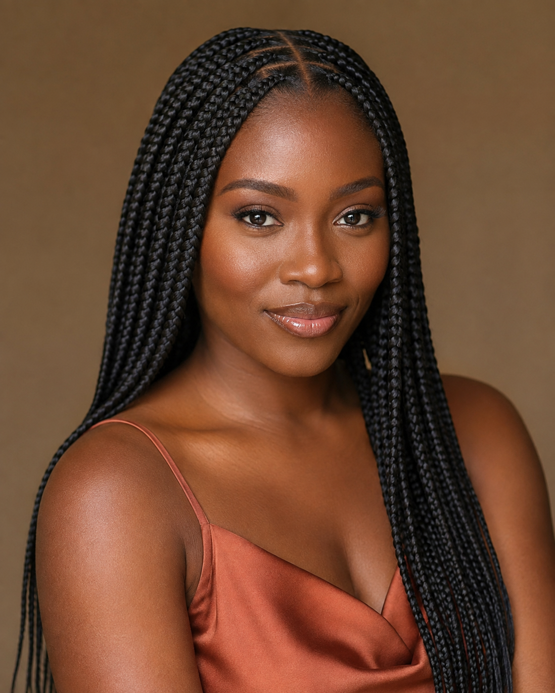 Long knotless braids, the 3Fluxe signature look